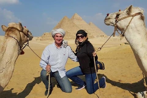Day tour to Giza Pyramids, Lunch & Grand Egyptian museum