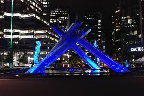 Festival des lumières de Noël à Vancouver