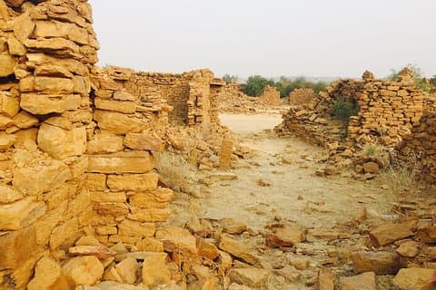 Tour infestato di un'intera giornata di Kuldhara da Jaisalmer