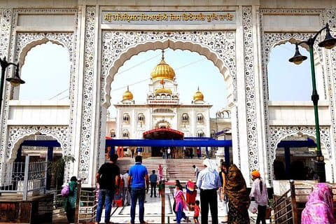 Gamla Delhi Sikh Temple, Church och Hindu Temple tour