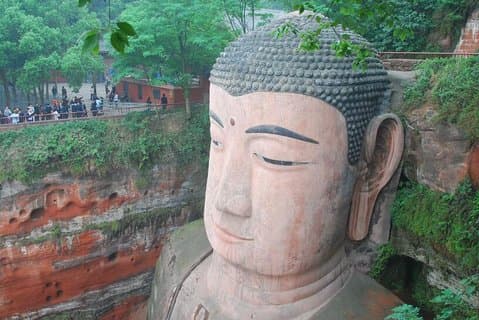 En dags privat tur af Leshan Giant Buddha, Huanglongxi gamle bydel