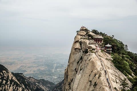 Todo incluido Xian Adventurous Day Trip de la montaña Huashan
