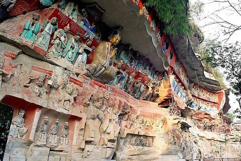 Från Chongqing: Dazu Rock Carvings Private Day Tour