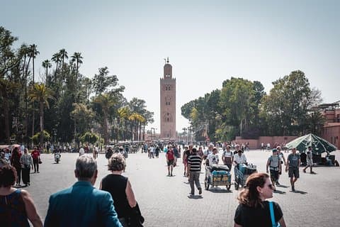 Tour Privado: passeio a pé em Marrakech e passeio de camelo