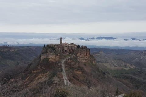 Orvieto og Civita di Bagnoregio: Privat hel dagstur fra Civitavecchia havn