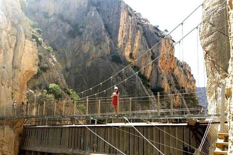 Visite privée à pied du Caminito del Rey