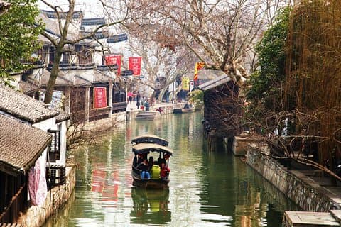 Private Shanghai Layover Tour naar het waterdorp Zhujiajiao