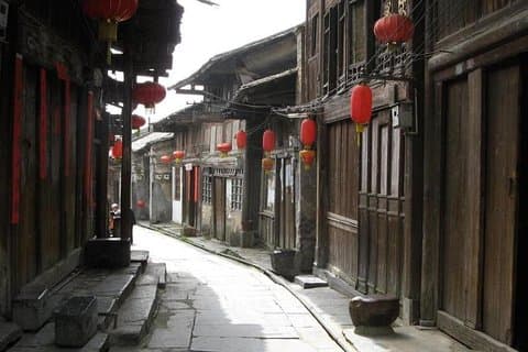 Excursão privada de Guilin à cidade velha de Daxu e plantação de chá Yaoshan