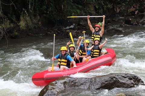 Wildwasser-Rafting mit Ubud Tour