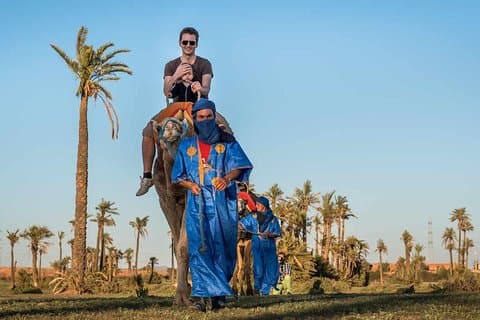 Marrakech Quad Cykling och Camel Riding Tour