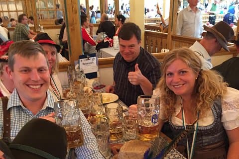 Oktoberfest Tour with Table, Lunch, and Unlimited Beer
