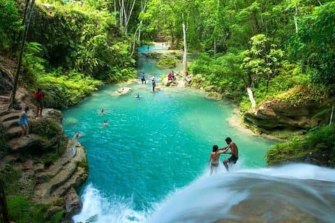 Blue Hole dagtrip vanuit Negril