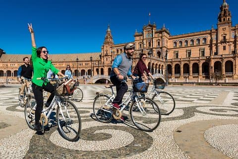 12 horas - Bike & Tapas Tour Sevilha
