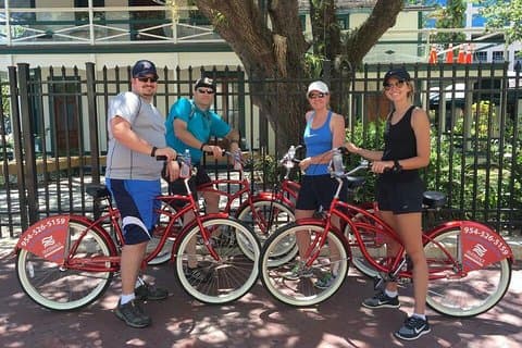 Passeio de bicicleta clássico de Fort Lauderdale