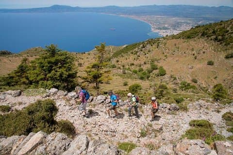 Vandring over Kalamata