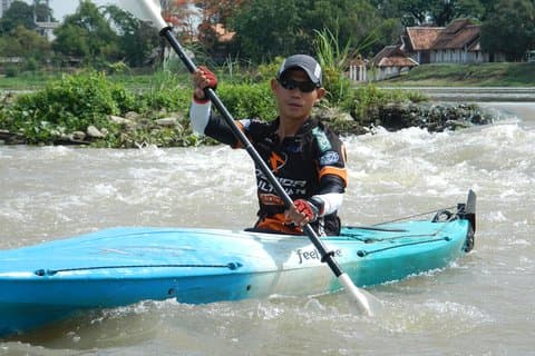 No1. Chiang Mai byvandring, sykling og kajakkpadling Triathalon