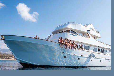 Croisière d'une journée complète Sea Star sur le lagon bleu au départ de Paphos