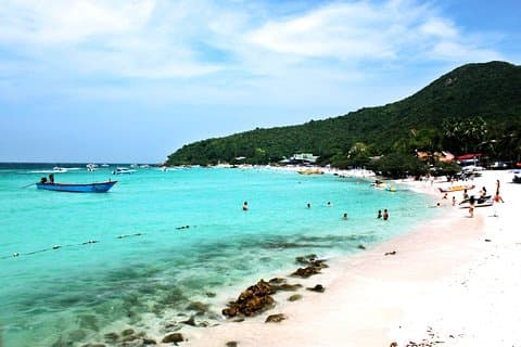 Excursão de meio dia à Coral Island com almoço saindo de Pattaya