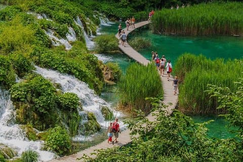 Excursión de un día desde Dubrovnik a los lagos de Plitvice