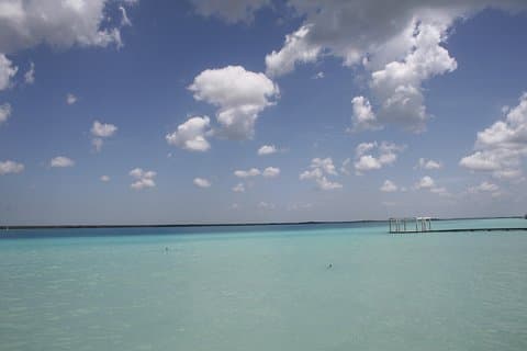 BACALAR & CENOTE AZUL fra Riviera Maya og Cancun (Privat)