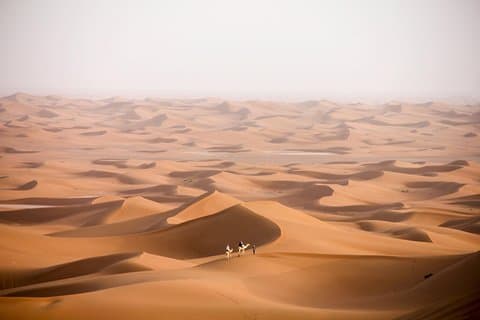 Méhari trip in the desert from M'Hamid
