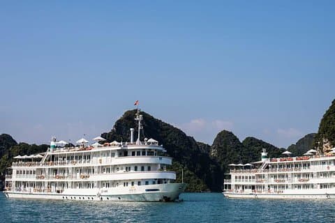 3-daagse, 2 nachten Halong-baai en 5-sterrencruise in de Golf van Tonkin