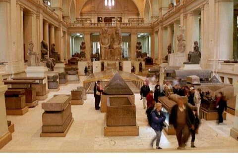 Det egyptiske museum Cairo halvdagstur