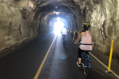 Diamond Head cykel för att vandra och lokal lunch