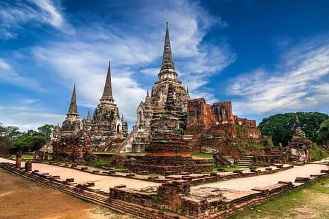 Ayutthaya Höjdpunkter Tour med natursköna Grand Pearl River Cruise