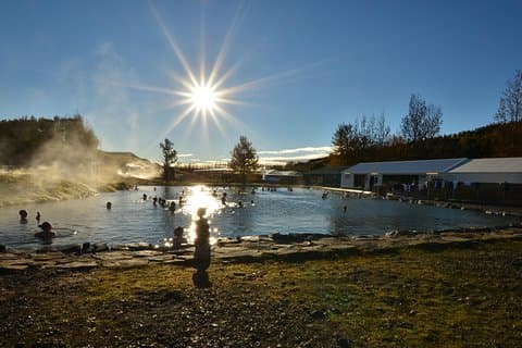 Gyllene Cirkeln & Hemliga Lagunen Liten Grupptur från Reykjavik