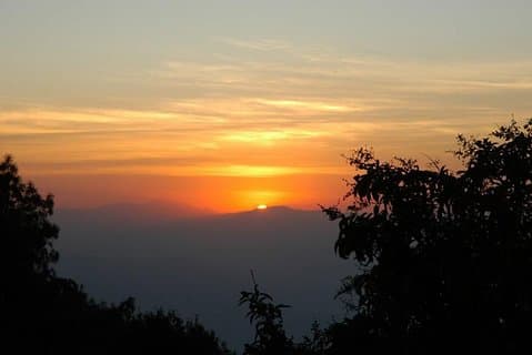 Nagarkot Sonnenaufgang oder Sonnenuntergang Tour mit Panoramablick auf die Berge
