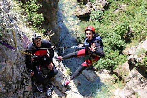 Barranquismo extremo en el río Cetina desde Split o Zadvarje