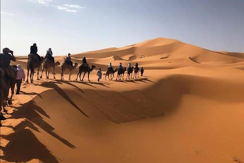 3 - Día de excursión en camello y aventura por el desierto desde Marrakech hasta Merzouga