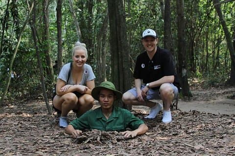 Private Cu Chi-tunneler og Ho Chi Minh-byen høydepunkter fra Hiep Phuoc Port