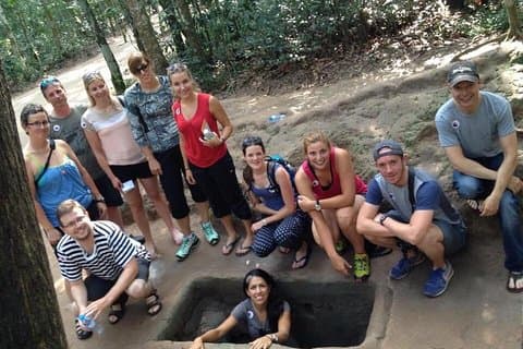 Private Cu Chi Tunnel und Kriegsrente Museumstour Vom Hafen von Hiep Phuoc