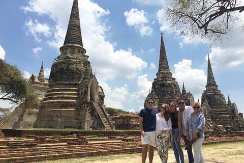 Visite privée du port de Laem Cha Bang au patrimoine mondial d'Ayutthaya