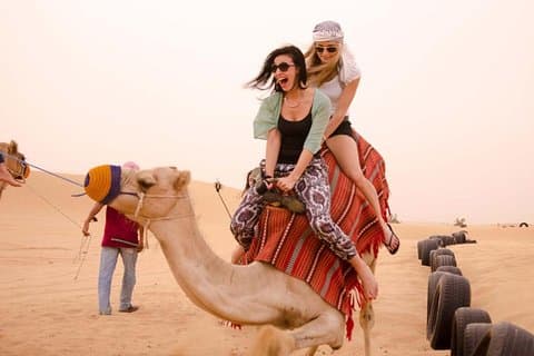 ドバイ午後のDesert Safari Private