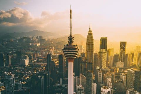 KL Tower Inträdesbiljett med 1 enkel transfer