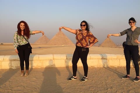 Pyramids of Giza Egyptian Museum Khan El Khalili Bazaar Day tour