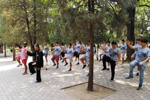 Excursión a pie privada de medio día: visita al Templo del Cielo con clase de Tai Chi