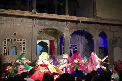 Aftenudflugt: Bagore Ki Haveli Dance Show i Udaipur