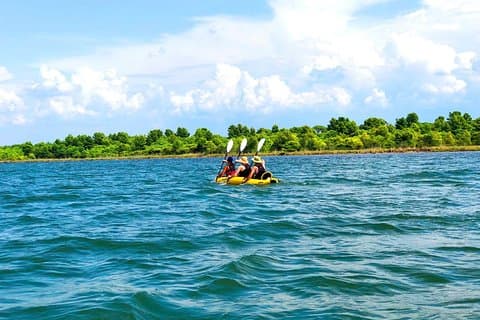 Albanien Fågelskådning, kajakpaddling, cykel nationalpark Divjaka Karavasta(ARG)
