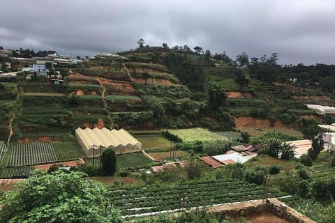 Ganztagestour mit dem Dalat Countryside Motorrad