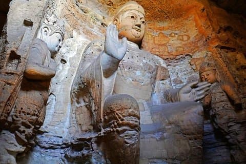 1 Day Datong Yungang Grottoes & Hanging Temple Tour/from Beijing