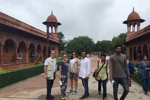 Tajmahal Tour med Heritage Walk - Dagstur till Agra (all inclusive)