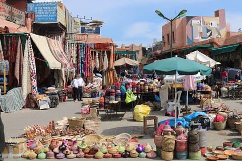 Aktivitet: Halvdagsguide Sightseeing Byrundtur i Marrakech