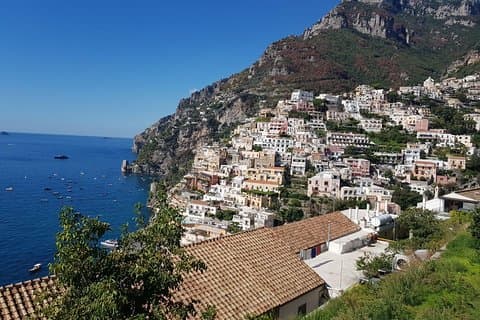 Sorrento Positano och Pompeii