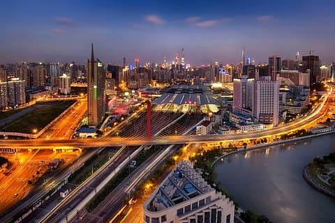 Transfert privé à la gare de Shanghai depuis les hôtels de la ville ou les banlieues