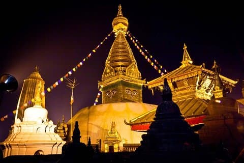Privat halvdagstur på Kathmandu Durbar Square och Swayambhunath Temple