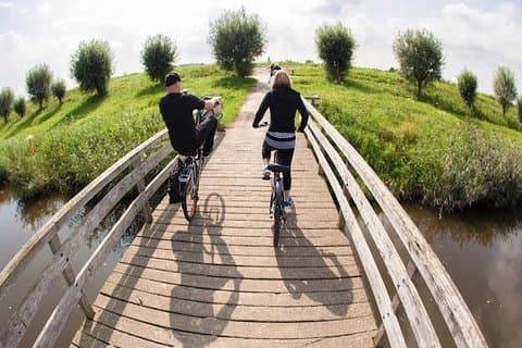 Käse-, Kanal- und Windmühlenlandschafts-E-Bike-Tour Amsterdam